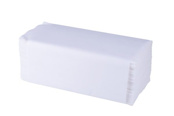 Полотенца бумажные целлюлозные V сложения V 1 слой 150 л