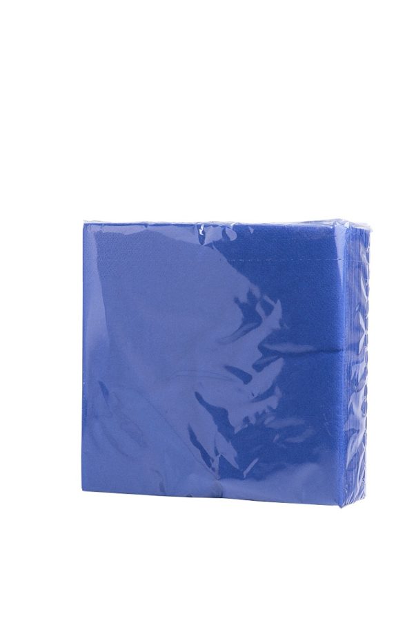 Салфетки бумажные "Синие" 33*33 см