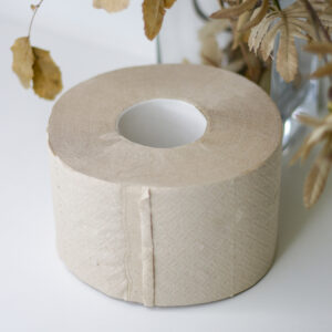 Туалетная бумага макулатурная SoffiPro Basic 1-сл, D160мм, 90м