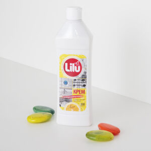 Крем универсальный для чистки "Лимон-Lilu", 500 г, 15 шт/ящ