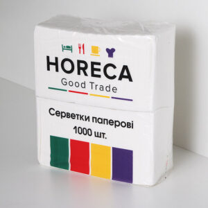 Серветка барна «Horeca Good Trade» 210*240, целюлозна, 1000 шт/уп, 10 пак/міш