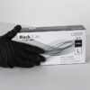 Перчатки нитриловые "CEROS" Black 3,5 грм, обзорные неприпудренные, 100шт/уп L