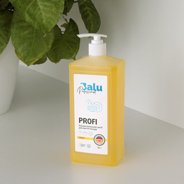 Профессиональное средство для мытья посуды "BALU PROFI LEMON" (лимон). 1л. 12шт/ящ