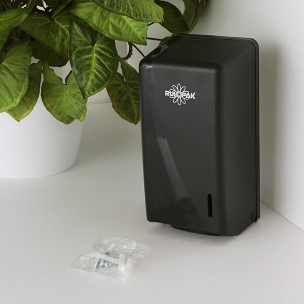 Диспенсер Rulopak для туалетной бумаги V-сборка, ЧЕРНЫЙ, пластик (R1319)